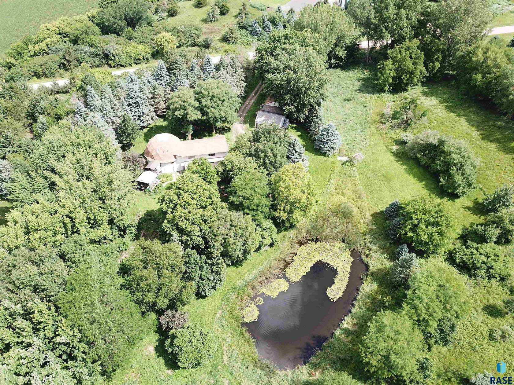 5 Acres of Land with Home for Sale in Luverne, Minnesota