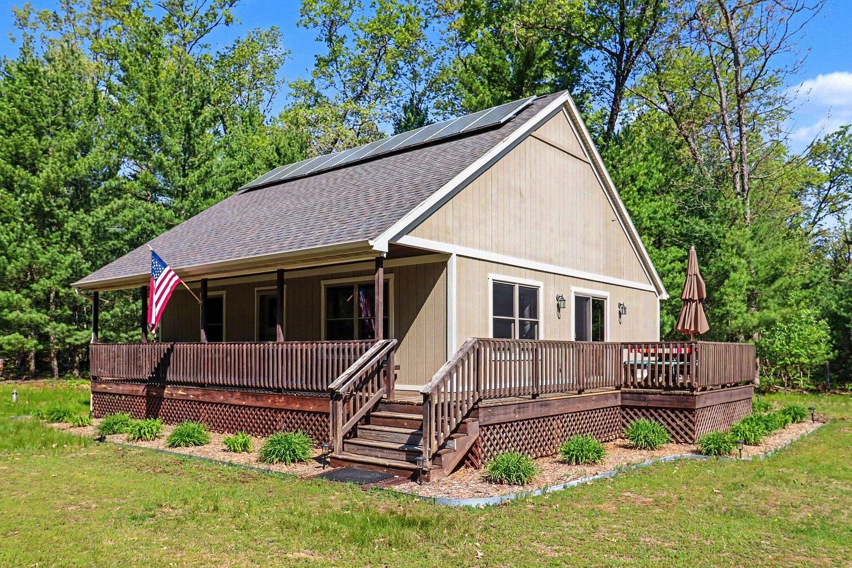20 Acres of Recreational Land with Home for Sale in Branch Township, Michigan