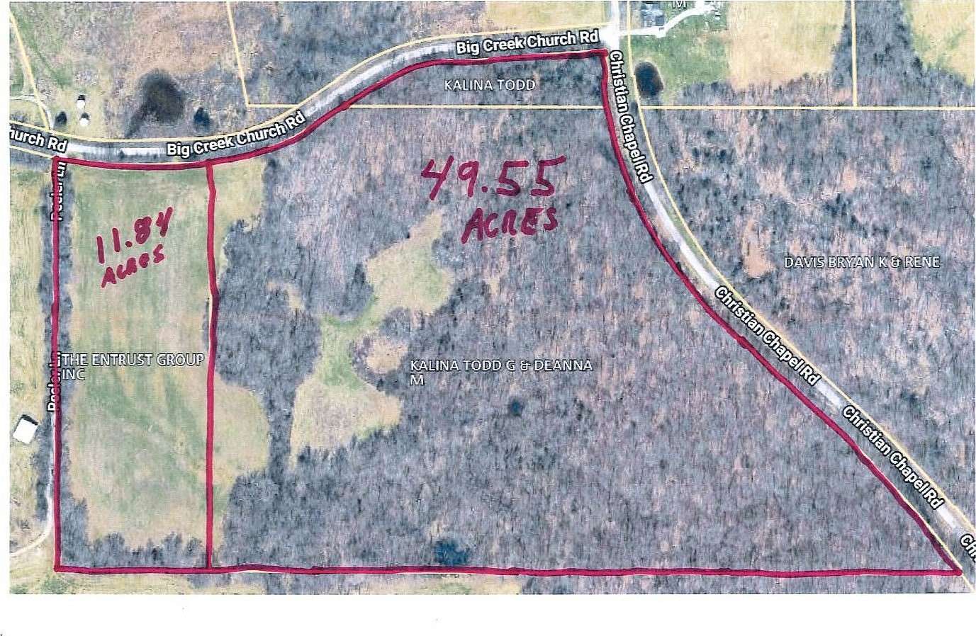 11.8 Acres of Agricultural Land for Sale in Dongola, Illinois