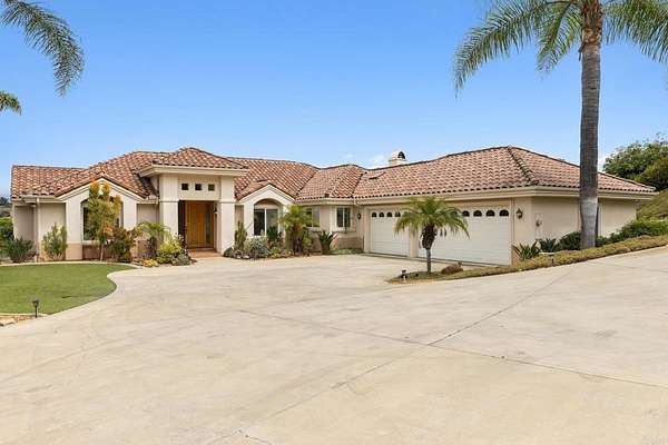 5.45 Acres of Land with Home for Sale in Fallbrook, California
