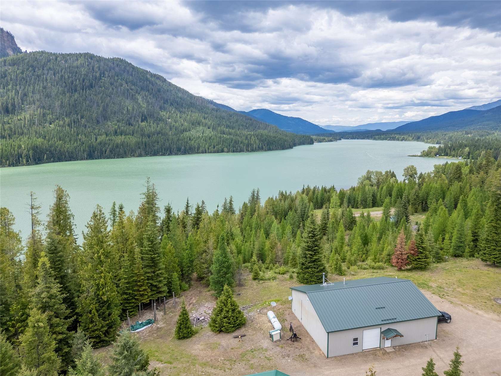 20.2 Acres of Recreational Land with Home for Sale in Troy, Montana