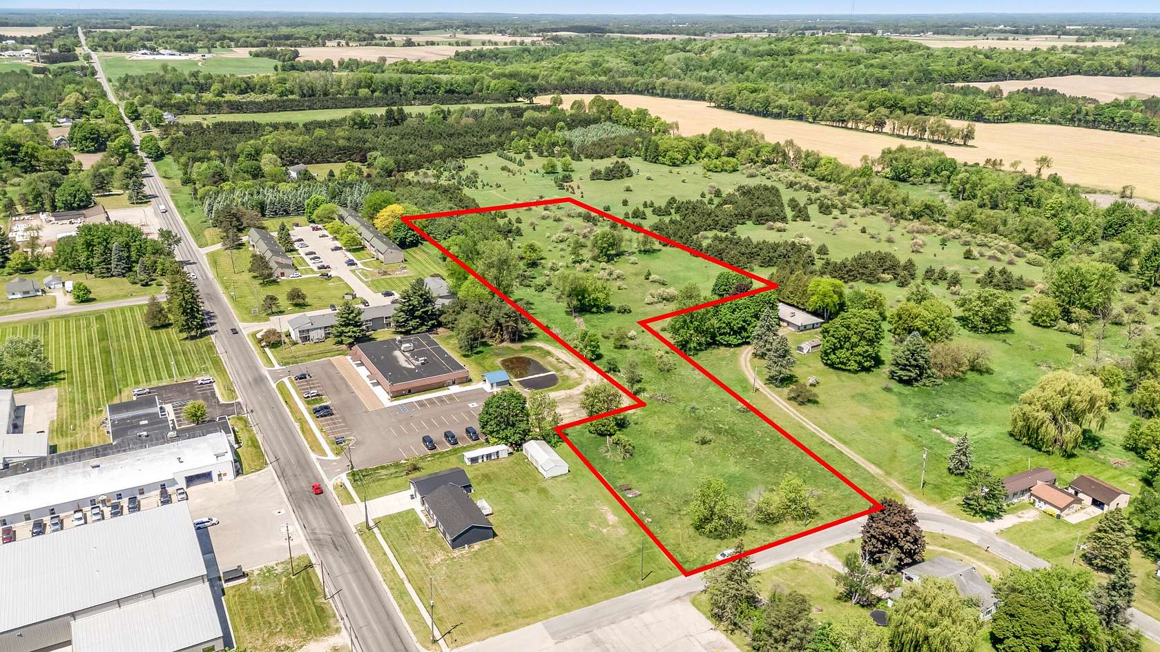 5.69 Acres of Land for Sale in Stanton, Michigan