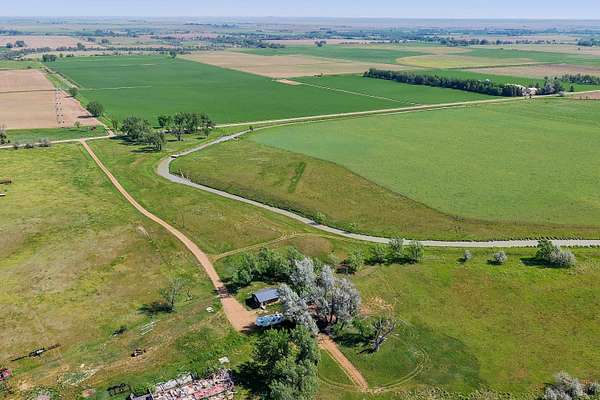 13.6 Acres of Land with Home for Sale in Vale, South Dakota