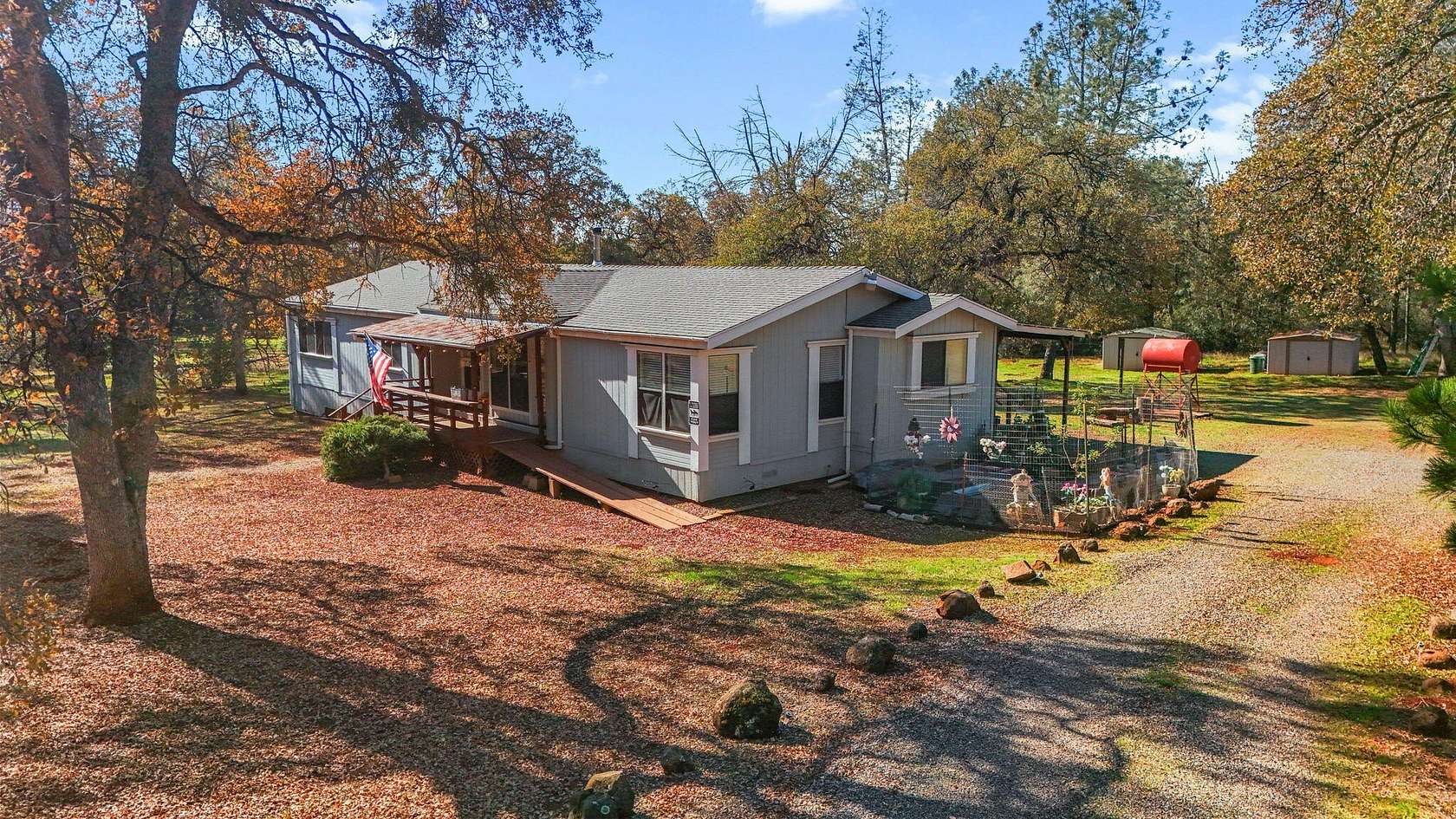 10.2 Acres of Land with Home for Sale in Manton, California