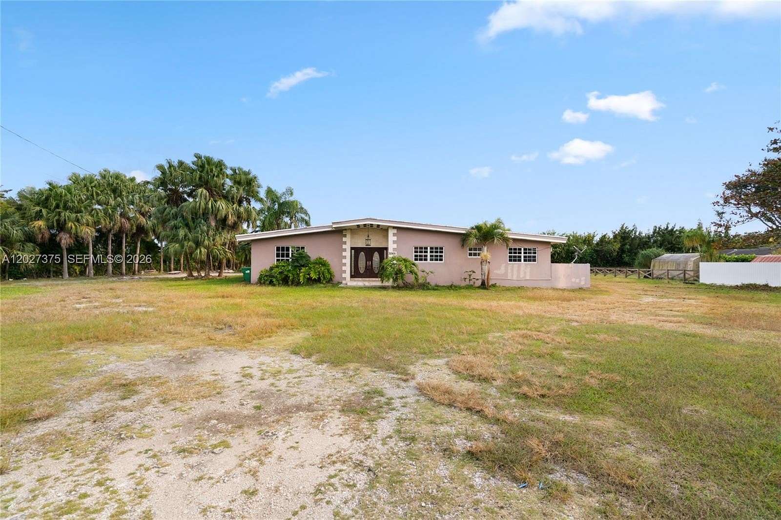 3 Acres of Land with Home for Sale in Homestead, Florida