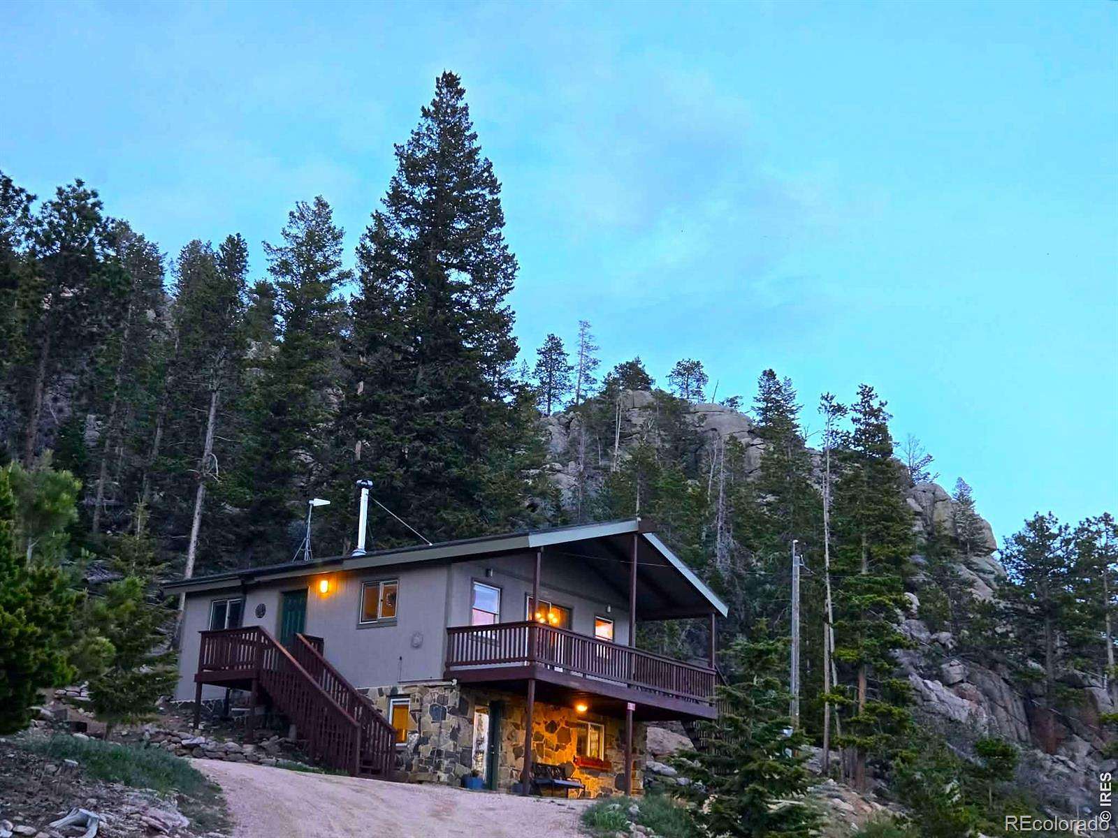 2 Acres of Land with Home for Sale in Red Feather Lakes, Colorado