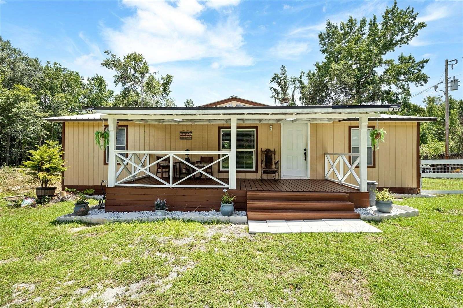 3 Acres of Land with Home for Sale in Reddick, Florida