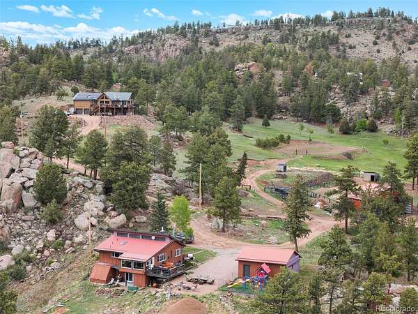 60 Acres of Land with Home for Sale in Florissant, Colorado