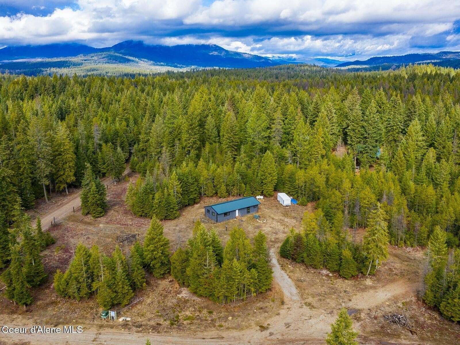 9.9 Acres of Land with Home for Sale in Athol, Idaho