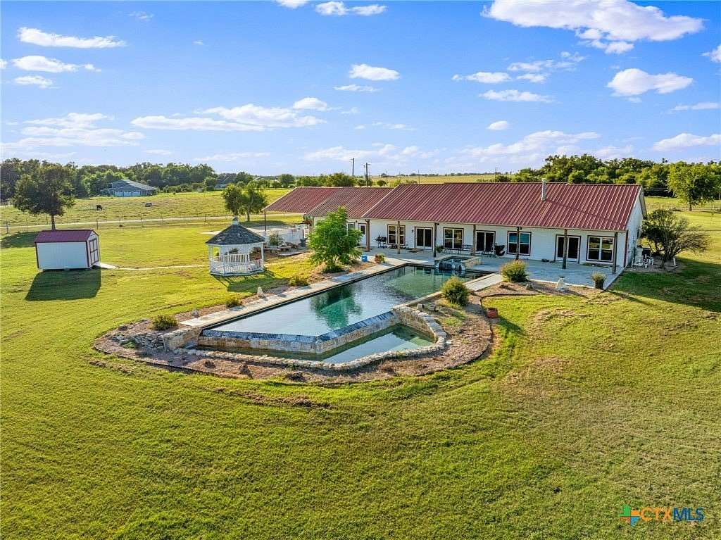 50 Acres of Agricultural Land with Home for Sale in Holland, Texas