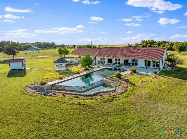 50 Acres of Agricultural Land with Home for Sale in Holland, Texas