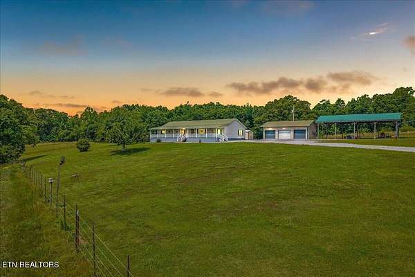 25 Acres of Land with Home for Sale in Decatur, Tennessee