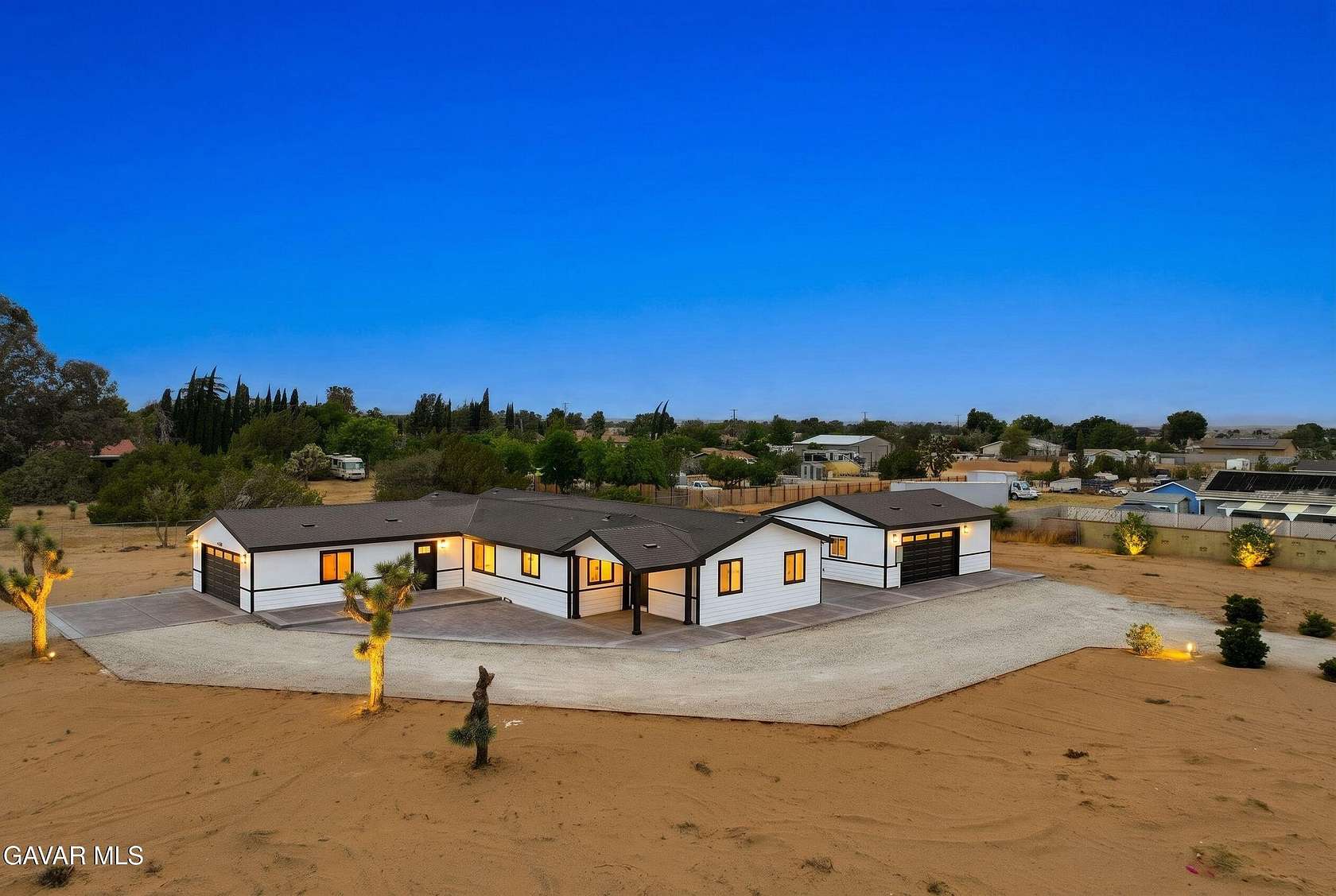 2.16 Acres of Land with Home for Sale in Lancaster, California