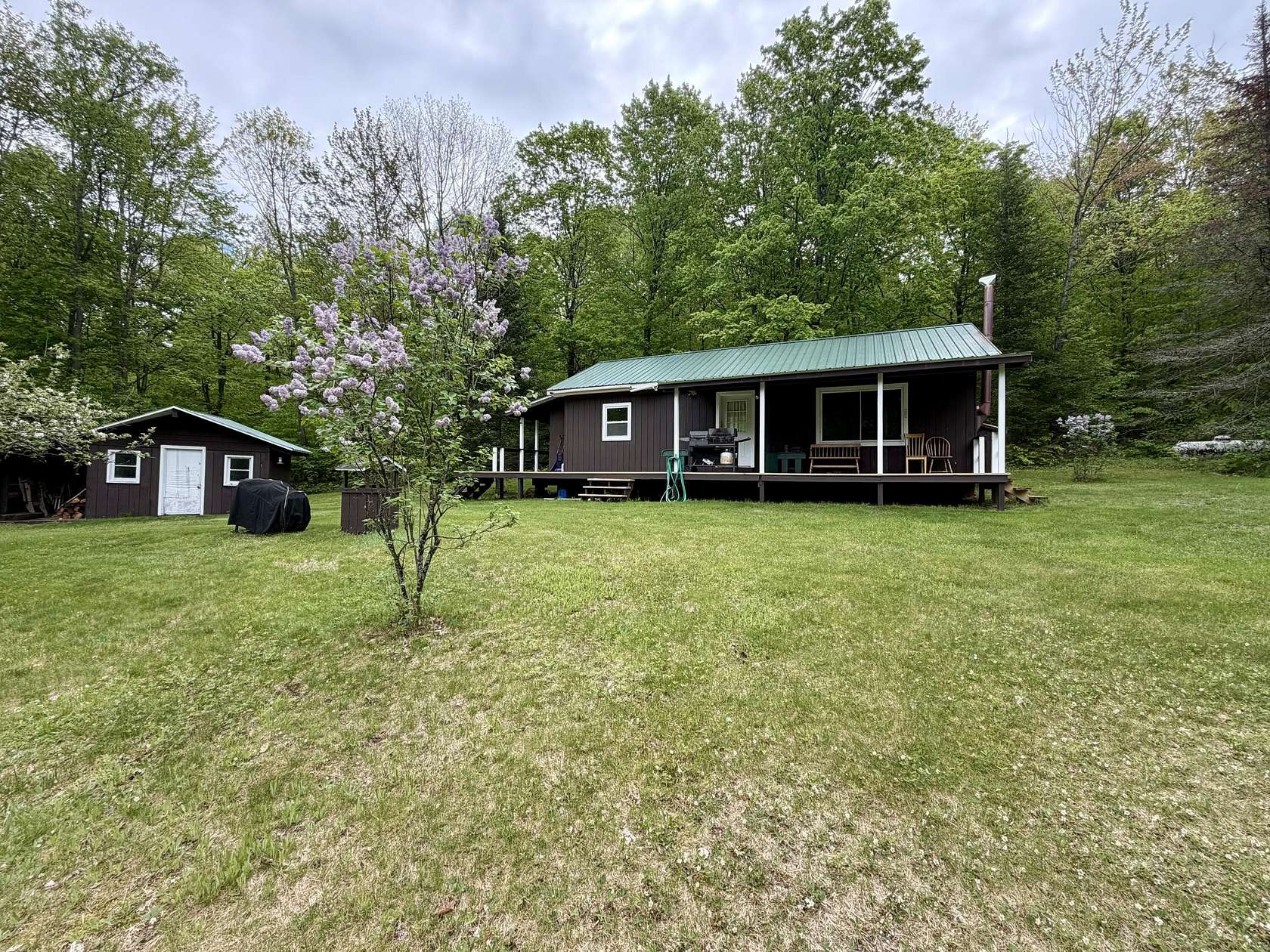27 Acres of Recreational Land with Home for Sale in Malone, New York