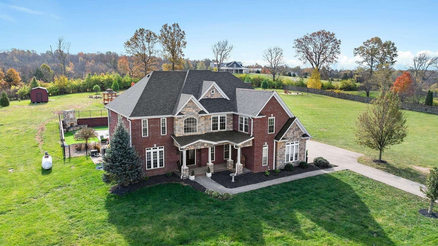 2.8 Acres of Land with Home for Sale in Lawrenceburg, Kentucky