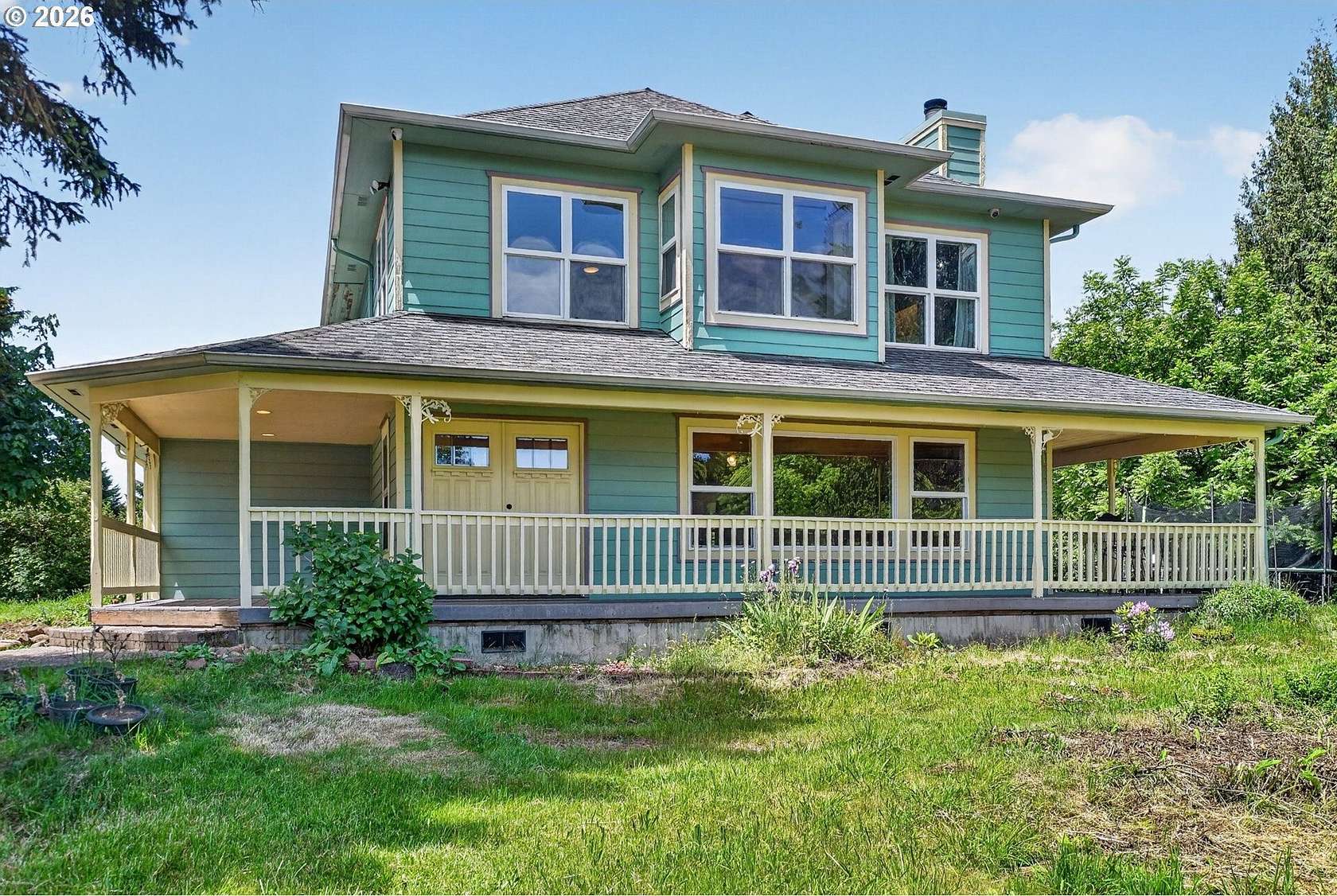 4.56 Acres of Land with Home for Sale in La Center, Washington