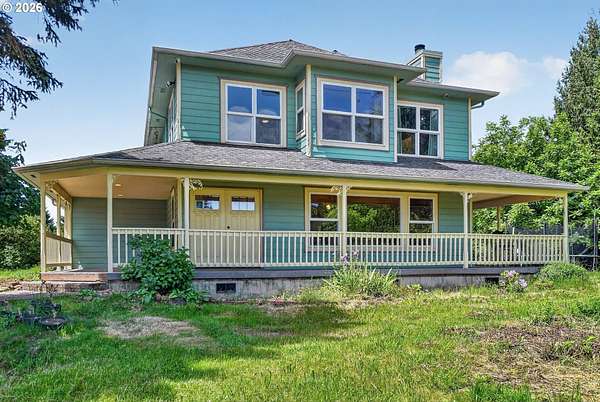 4.56 Acres of Land with Home for Sale in La Center, Washington