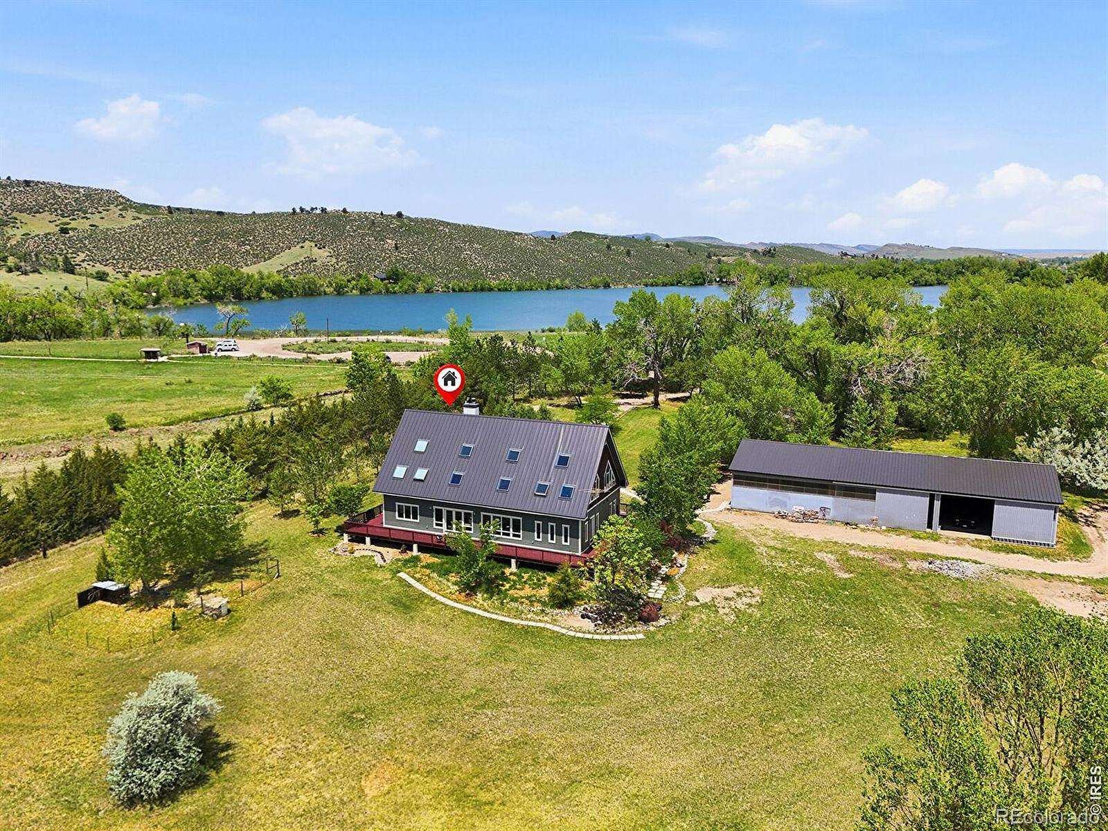 14.7 Acres of Land with Home for Sale in Fort Collins, Colorado