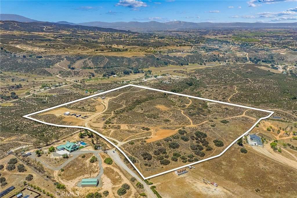 39.1 Acres of Agricultural & Residential Land for Sale in Temecula, California
