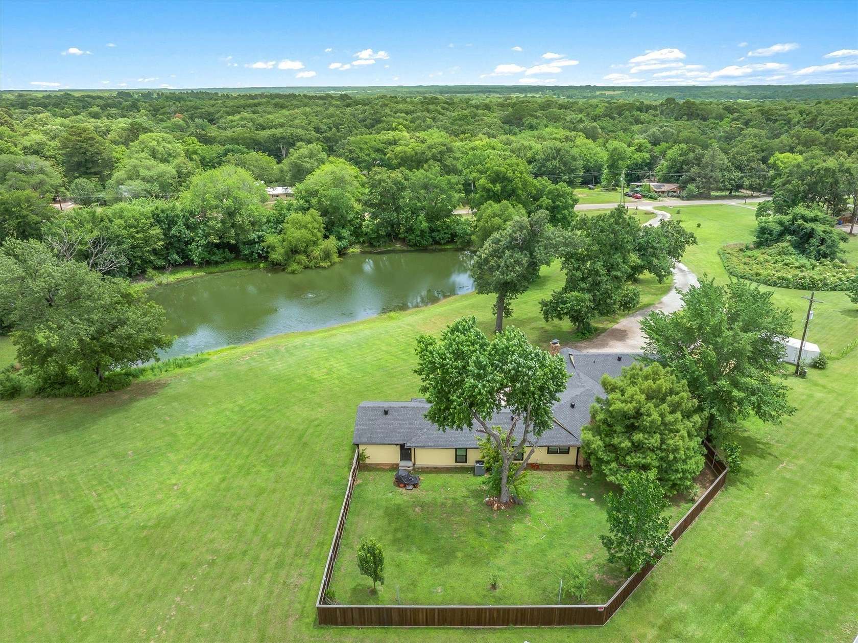 5 Acres of Land with Home for Sale in Grand Saline, Texas