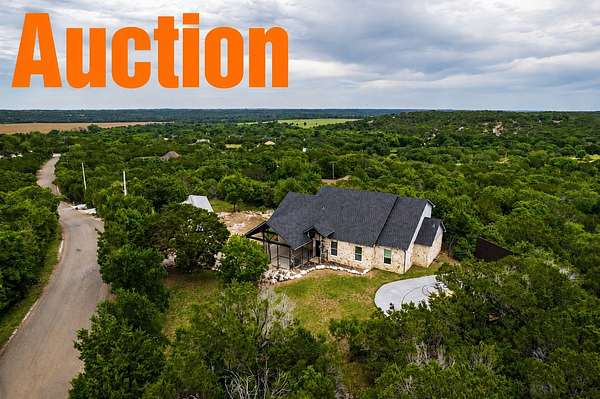 7.6 Acres of Land with Home for Auction in Valley Mills, Texas