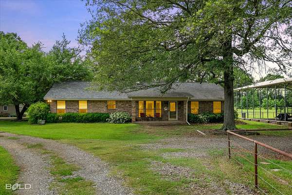 8.35 Acres of Land with Home for Sale in Sarepta, Louisiana