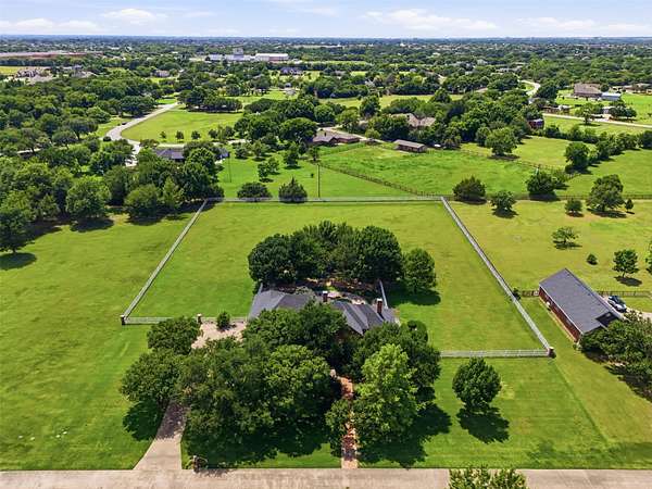 2 Acres of Land with Home for Sale in Lucas, Texas