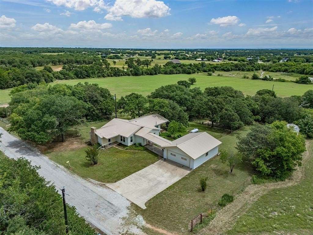 13 Acres of Land with Home for Sale in Bowie, Texas
