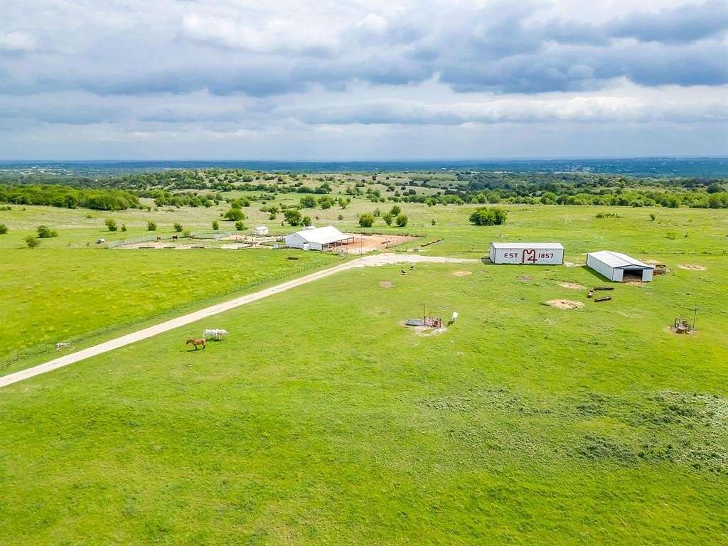 326 Acres of Land with Home for Sale in Weatherford, Texas