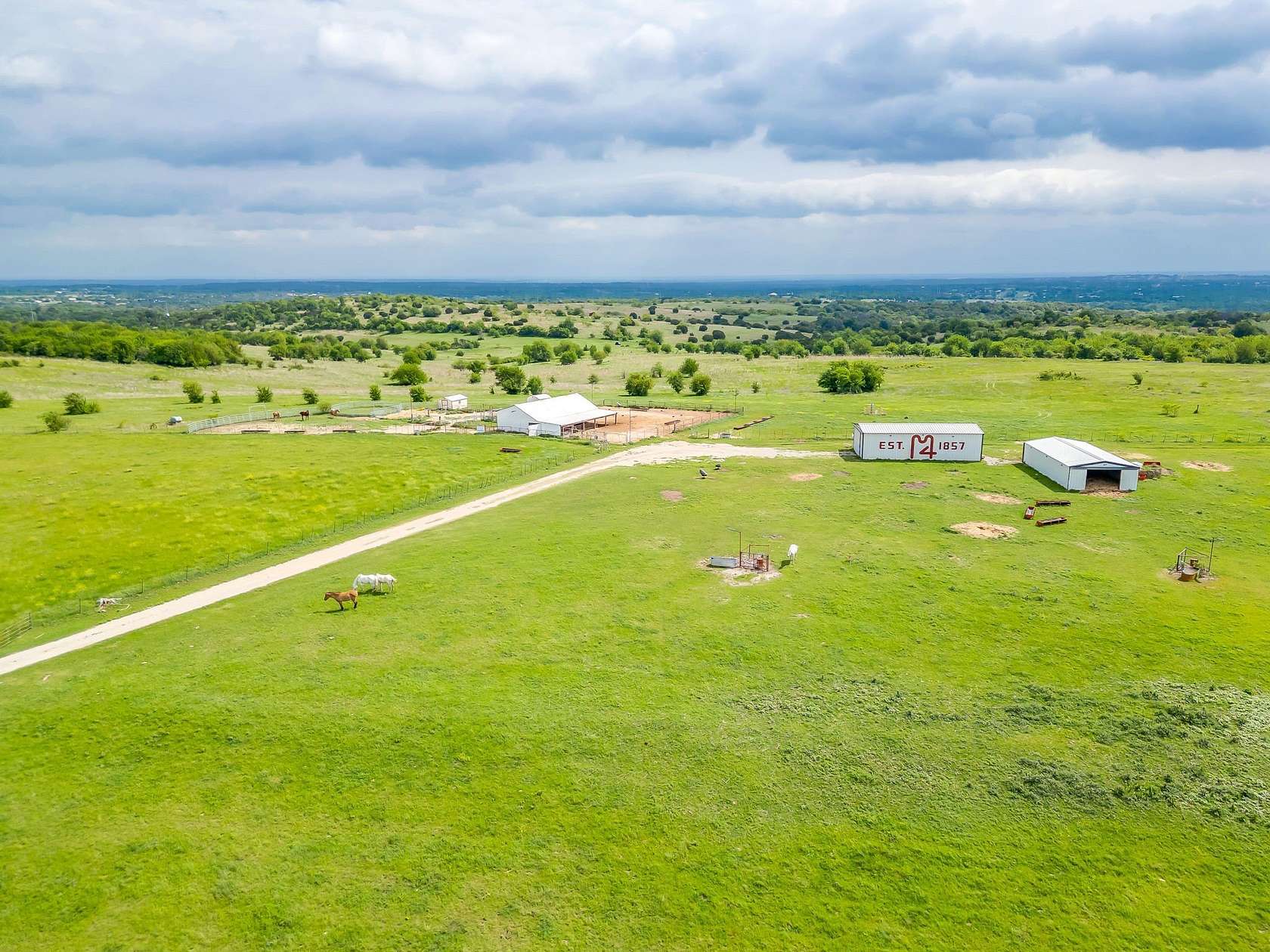326 Acres of Land with Home for Sale in Weatherford, Texas