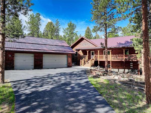 7.64 Acres of Land with Home for Sale in Pine Grove, Colorado