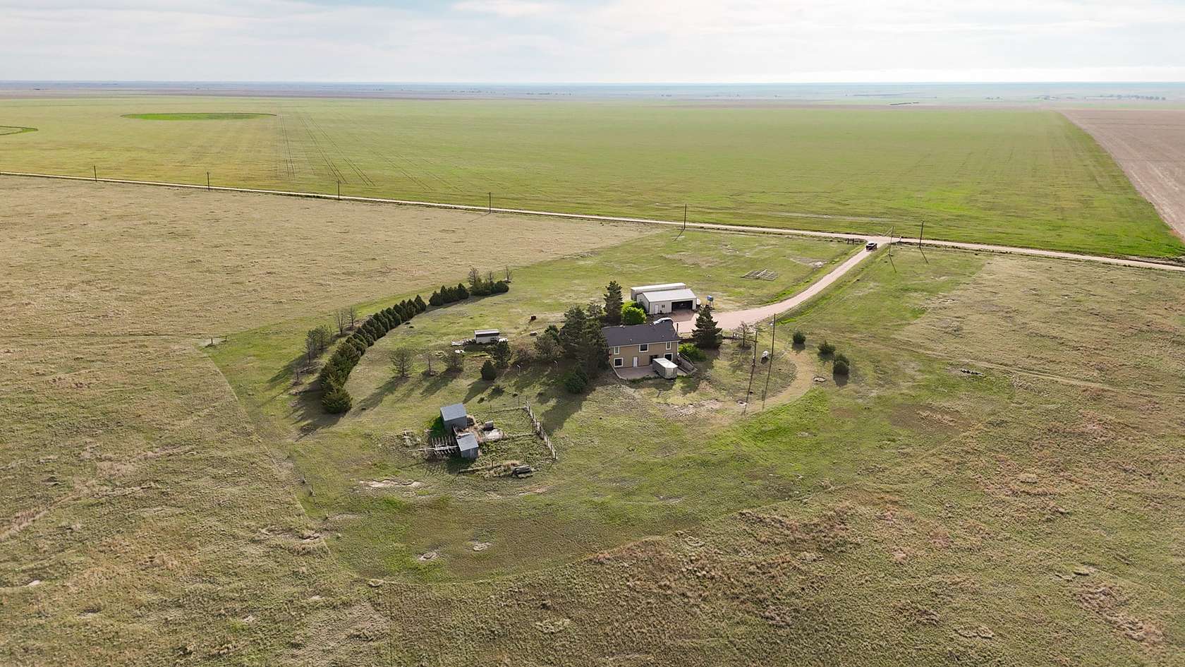 40 Acres of Land with Home for Sale in Deer Trail, Colorado