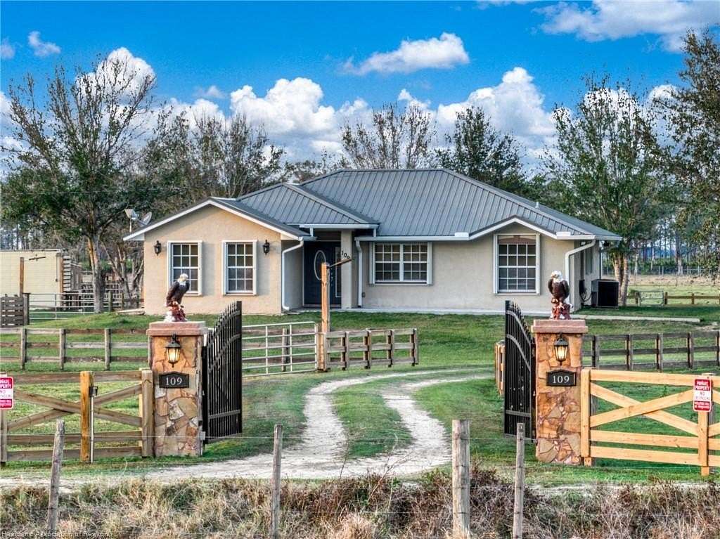 10.3 Acres of Land with Home for Sale in Venus, Florida