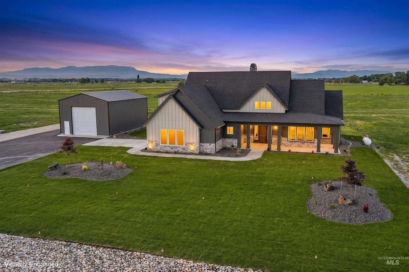 5 Acres of Land with Home for Sale in Emmett, Idaho