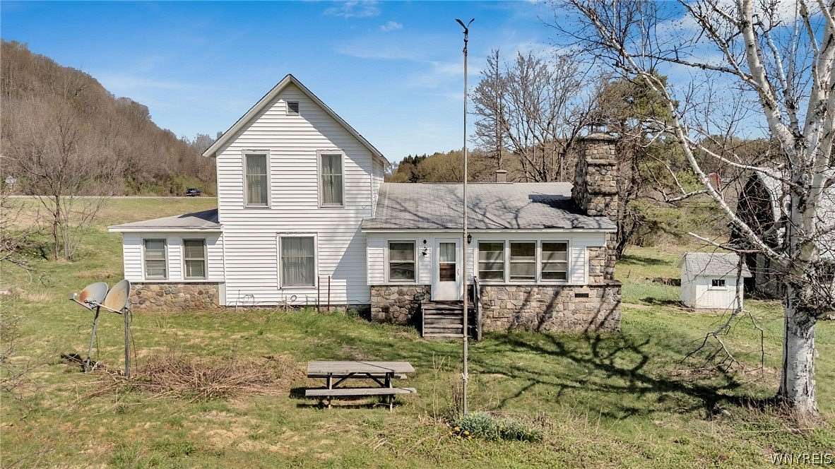 4.35 Acres of Land with Home for Sale in West Valley, New York