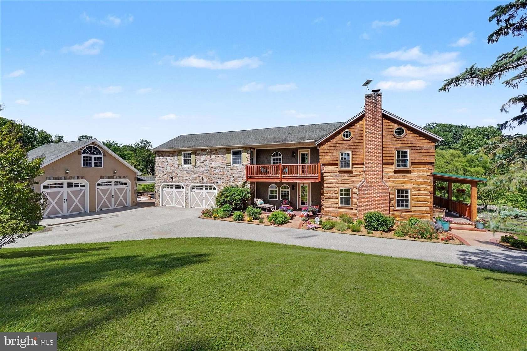 26.2 Acres of Land with Home for Sale in Spring Grove, Pennsylvania