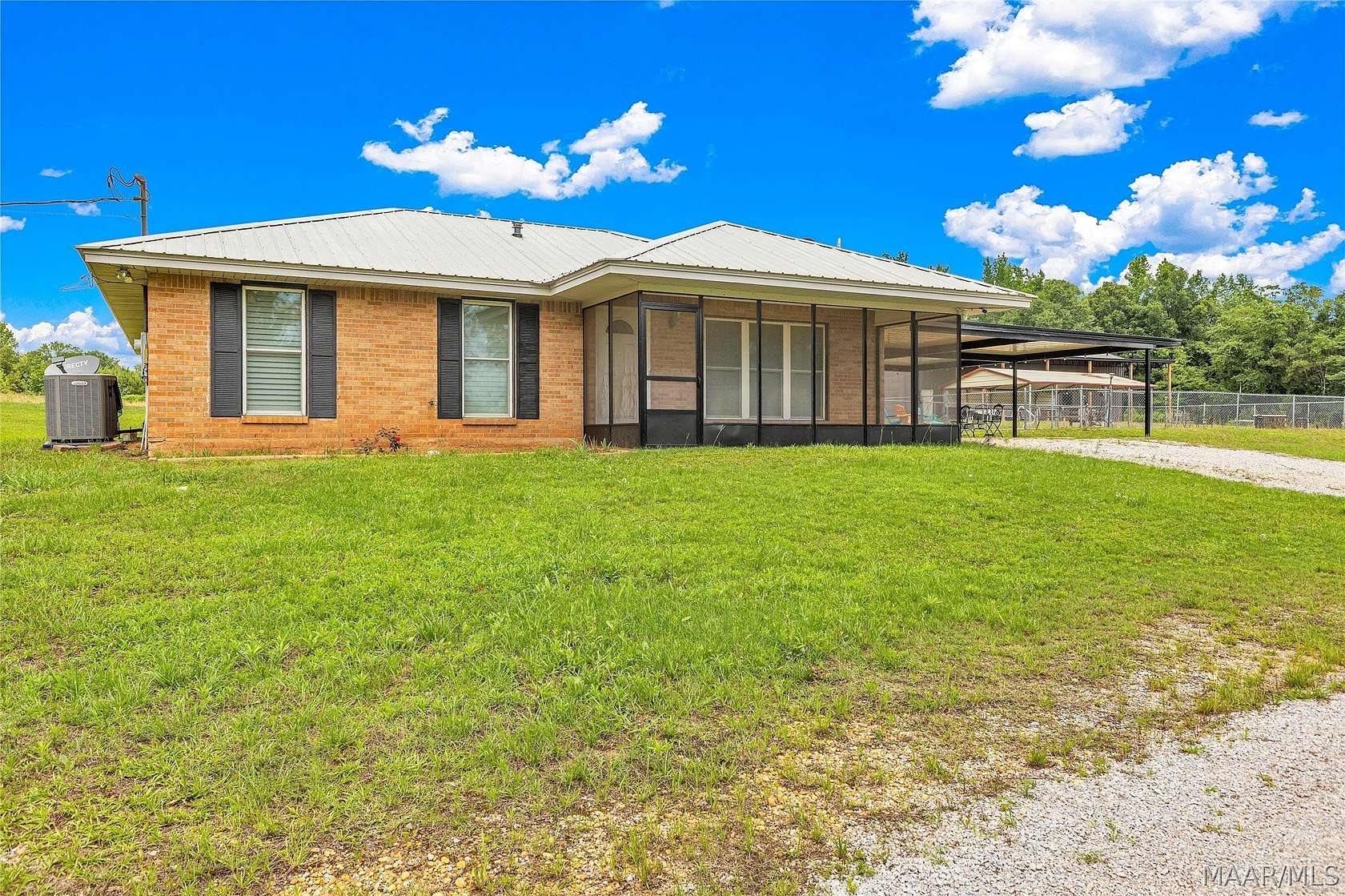 38.2 Acres of Land with Home for Sale in Marbury, Alabama