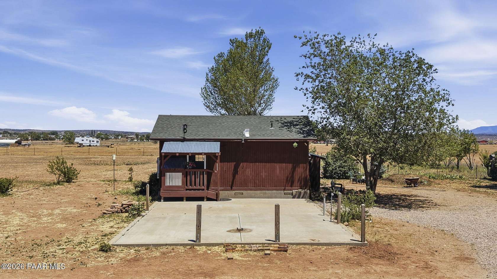 5 Acres of Land with Home for Sale in Paulden, Arizona