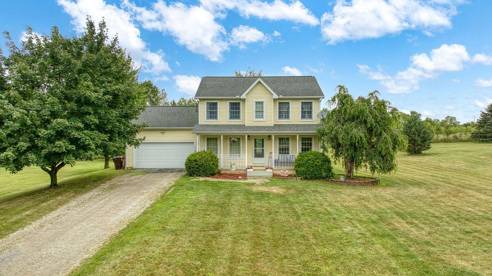 2.27 Acres of Land with Home for Sale in Adrian, Michigan