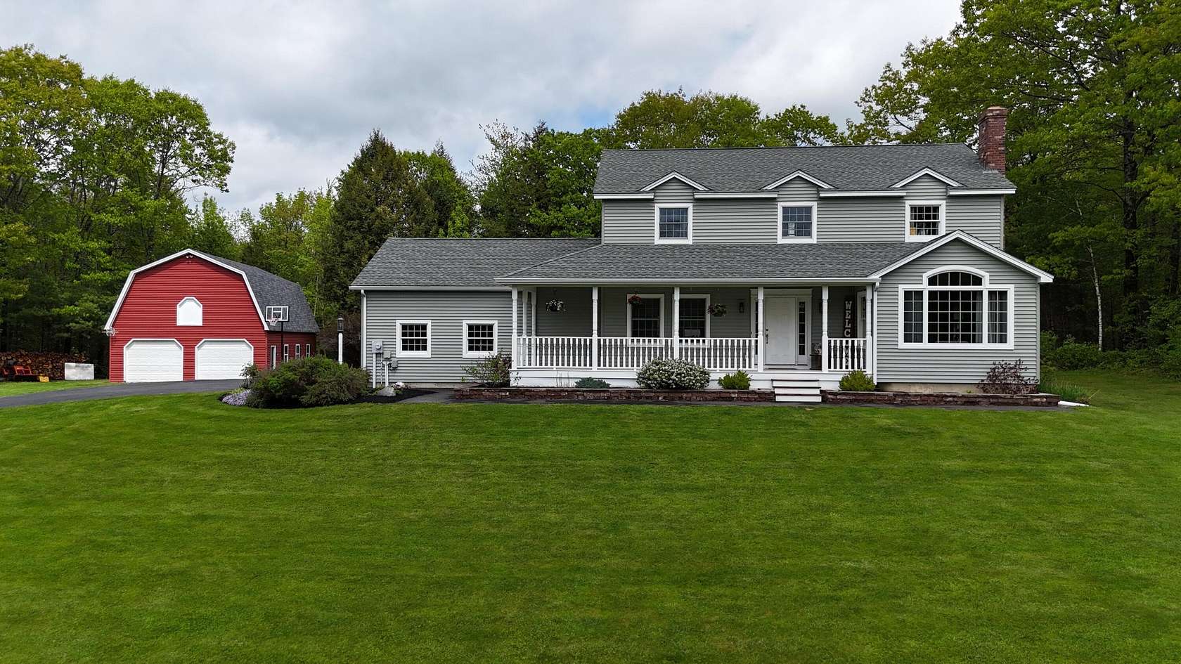 2.87 Acres of Land with Home for Sale in Vassalboro, Maine