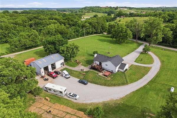 3.79 Acres of Land with Home for Sale in Lansing, Kansas