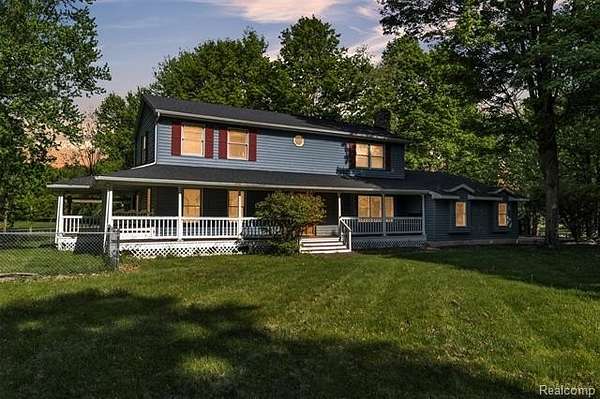 5.1 Acres of Land with Home for Sale in Vevay Township, Michigan