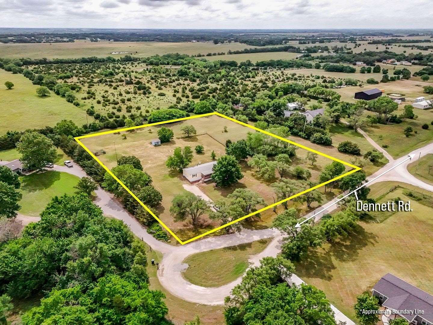 3.1 Acres of Land with Home for Sale in Augusta, Kansas