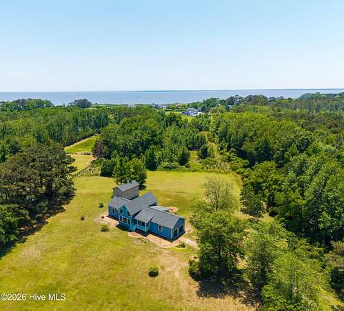 4.9 Acres of Land with Home for Sale in Knotts Island, North Carolina