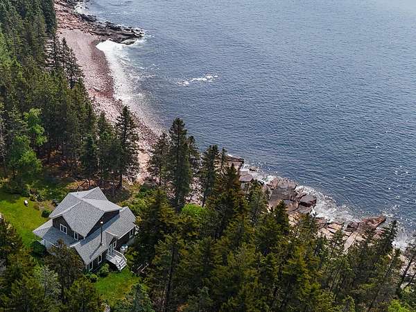 3.48 Acres of Land with Home for Sale in Swans Island, Maine