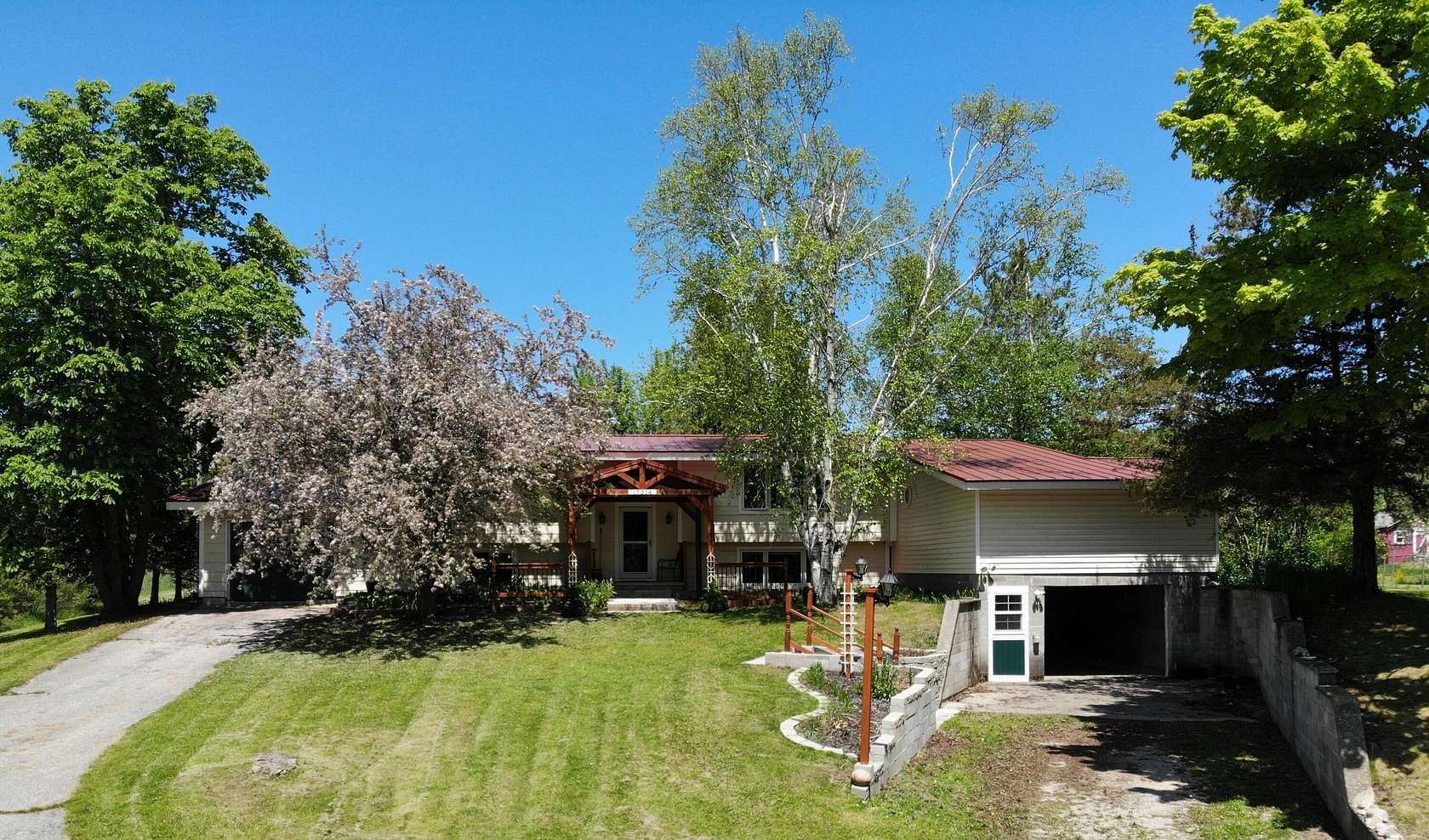 10 Acres of Land with Home for Sale in Onaway, Michigan