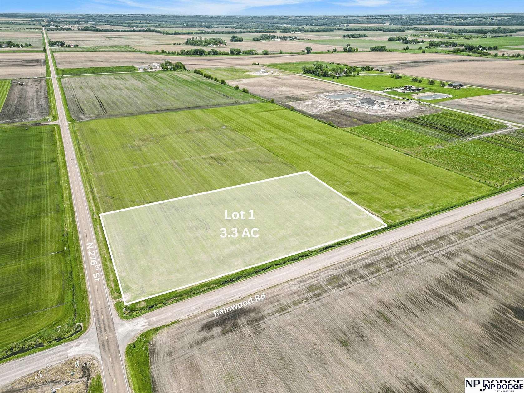 3.3 Acres of Land for Sale in Valley, Nebraska