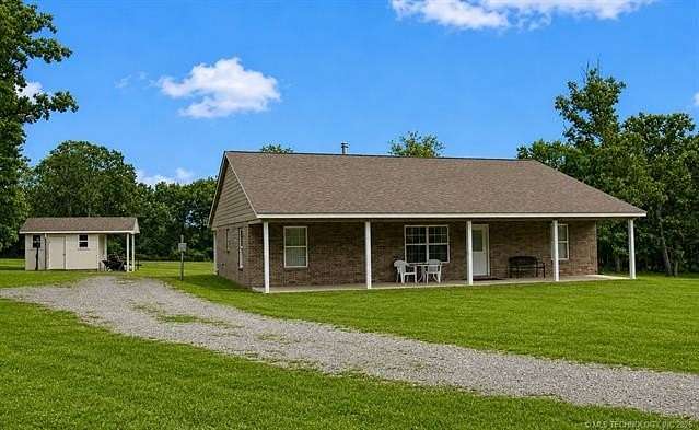 5 Acres of Land with Home for Sale in Hulbert, Oklahoma