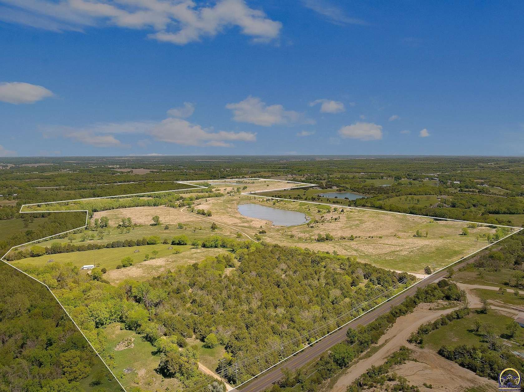 262 Acres of Recreational Land for Sale in Tecumseh, Kansas
