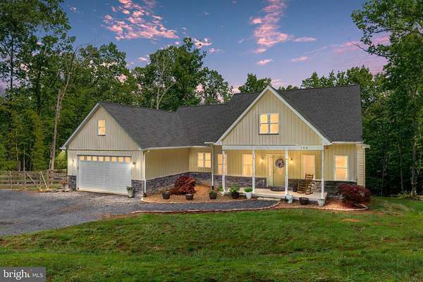 3 Acres of Land with Home for Sale in Linden, Virginia